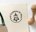 Stempel drewniany - król ZYGMUNT III WAZA