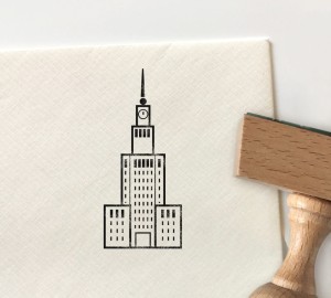 PAŁAC KULTURY  warszawskie pieczątki 