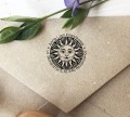 Stempel z adresem zwrotnym, pieczątka personalizowana adresowa 4 cm