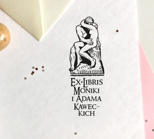 POCAŁUNEK - Personalizowana pieczątka Ex Libris