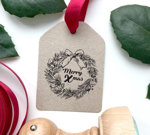 wianek-świąteczny na etykietki świąteczne