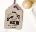 Konik szachowy stempel ex libris imienny drewniany na zamówienie