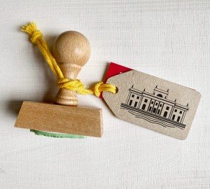 PAŁAC NA WODZIE stempel warszawski  