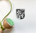 drewniany stempel symbole Wrocławia