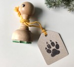 TROPY WILKA -  drewniany stempel