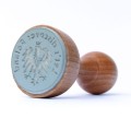 stempel z orłem białym