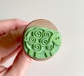 Stempel z owcą o wymiarach 3,5 cm