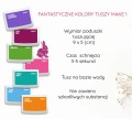 Zestaw tuszy do stempli drewnianych w 7 ciekawych kolorach