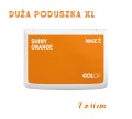 Poduszka z tuszem MAKE 2 kolor słoneczny pomarańcz