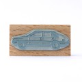 POLONEZ - samochody PRL - stempel drewniany