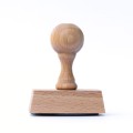 Drewniany stempel