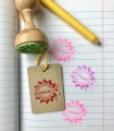 Stempel motywacyjny dla nauczyciela- WSPANIALE! Stempel na Dzień Nauczyciela