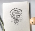 Stempel spersonalizowany, ex libris na zamówienie - BALON z KSIĄŻKAMI