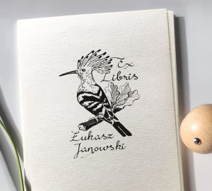 Stempel personalizowany ex libris - DUDEK