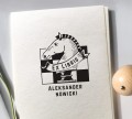Pieczątka personalizowana ex libris - KONIK SZACHOWY