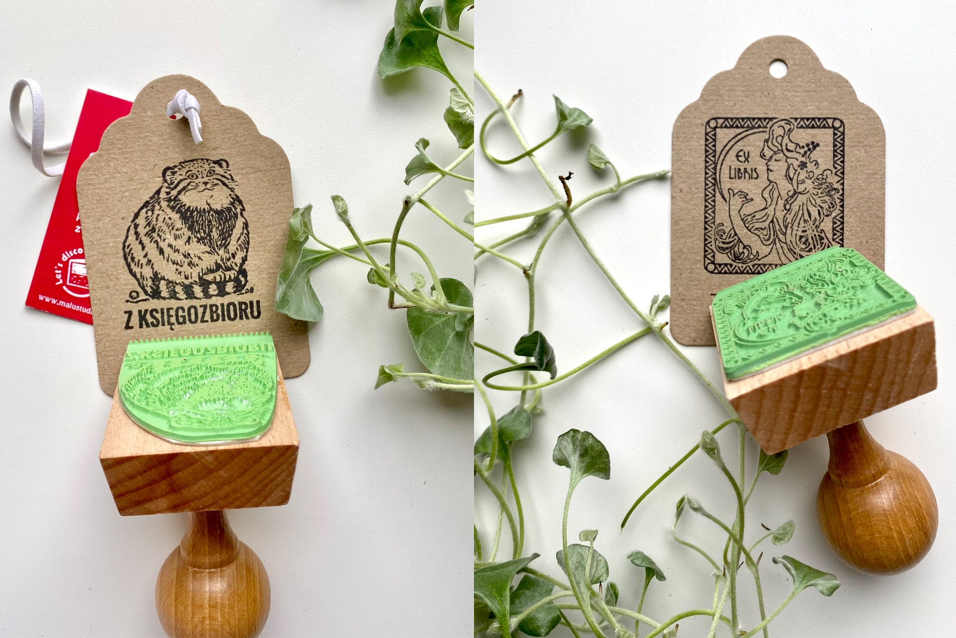 personalizowane stemple exlibris